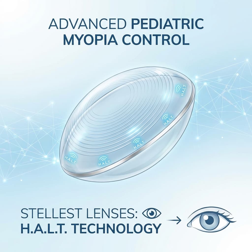 Lentile Stellest pentru Controlul Miopiei